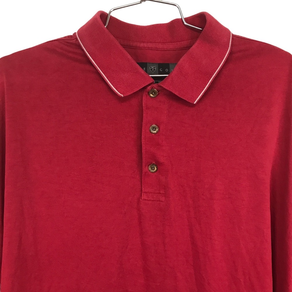 Nike Golf Dri-FIT Polo Shirt Mens XXL Red Short Sleeve Performance Golf Top
